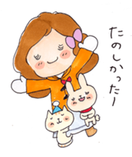 Warm sticker of winter of KAKO sticker #8830955