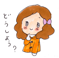 Warm sticker of winter of KAKO sticker #8830957