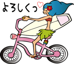cute surfer friend sticker #8831028