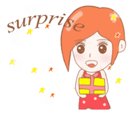 Cheerful girl Lusha sticker #8831212
