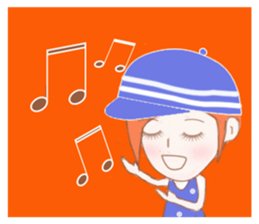 Cheerful girl Lusha sticker #8831235