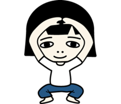 Kazuko-chan. sticker #8831322
