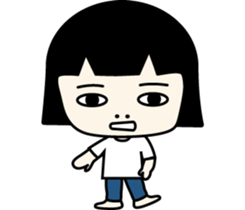 Kazuko-chan. sticker #8831324