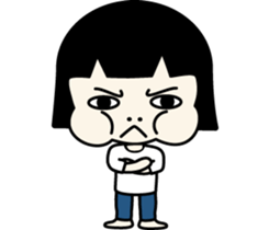 Kazuko-chan. sticker #8831333