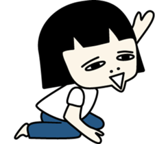 Kazuko-chan. sticker #8831348