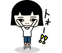 Kazuko-chan. sticker #8831352