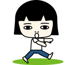 Kazuko-chan. sticker #8831355