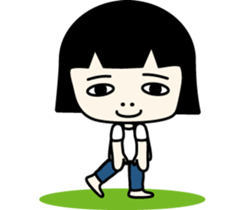 Kazuko-chan. sticker #8831356