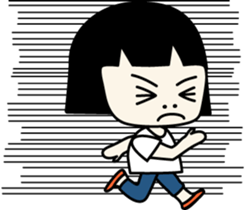 Kazuko-chan. sticker #8831360