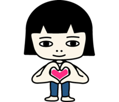Kazuko-chan. sticker #8831361