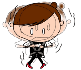 FLY GIRL sticker #8831551