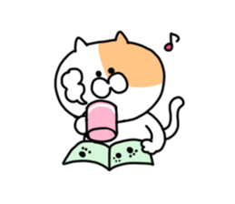 Fukushima cat 2 sticker #8831581