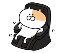 Fukushima cat 2 sticker #8831590