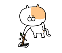 Fukushima cat 2 sticker #8831596