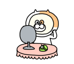 Fukushima cat 2 sticker #8831600