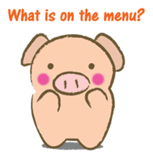 Bukke the piglet 3 (English version) sticker #8832050