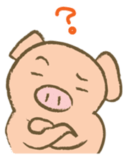 Bukke the piglet 3 (English version) sticker #8832064