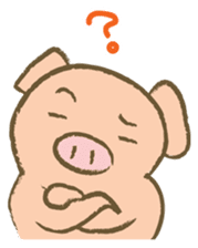 Bukke the piglet 3 (English version) sticker #8832064
