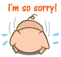 Bukke the piglet 3 (English version) sticker #8832076