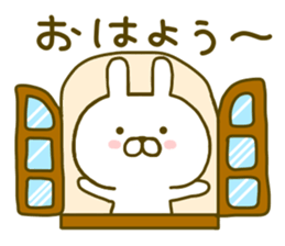 Rabbit Cute Winter sticker #8832171