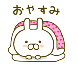 Rabbit Cute Winter sticker #8832177