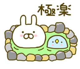 Rabbit Cute Winter sticker #8832179