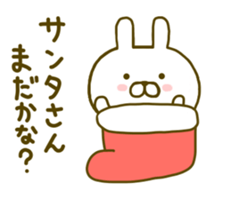 Rabbit Cute Winter sticker #8832183