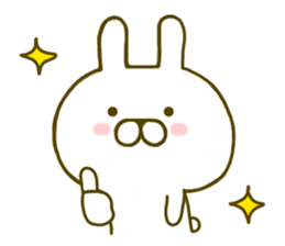 Rabbit Cute Winter sticker #8832187