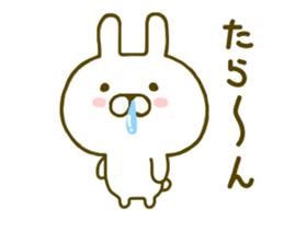 Rabbit Cute Winter sticker #8832189