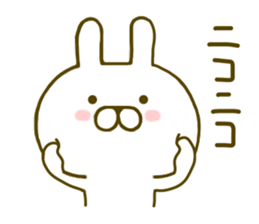 Rabbit Cute Winter sticker #8832195