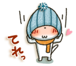 Simple white cat9 sticker #8832744