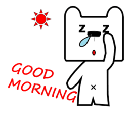 white bear NOAH sticker #8833202