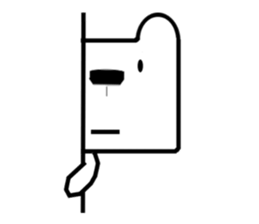 white bear NOAH sticker #8833216