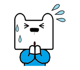 white bear NOAH sticker #8833222