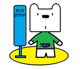 white bear NOAH sticker #8833227