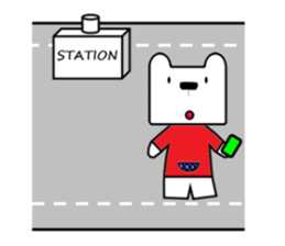 white bear NOAH sticker #8833229