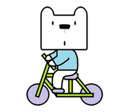 white bear NOAH sticker #8833235