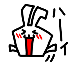 premium rabbit sticker #8833621