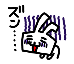 premium rabbit sticker #8833639