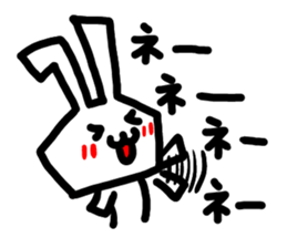 premium rabbit sticker #8833640