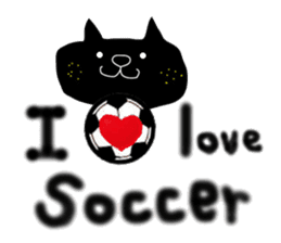 KUROSUKE of black cat(soccer ver.) sticker #8833701
