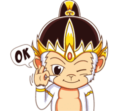 Cute Hanoman sticker #8834130