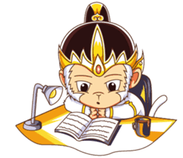 Cute Hanoman sticker #8834131