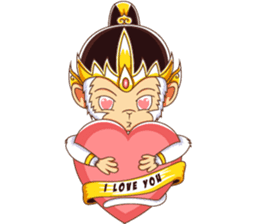 Cute Hanoman sticker #8834139