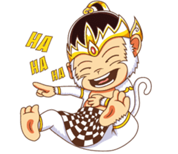 Cute Hanoman sticker #8834143