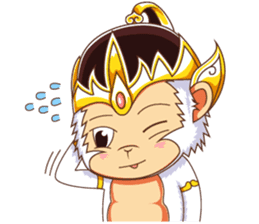Cute Hanoman sticker #8834150