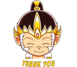 Cute Hanoman sticker #8834156