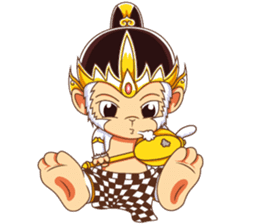 Cute Hanoman sticker #8834157