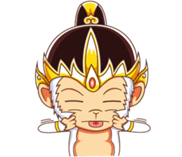 Cute Hanoman sticker #8834158