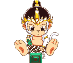 Cute Hanoman sticker #8834160